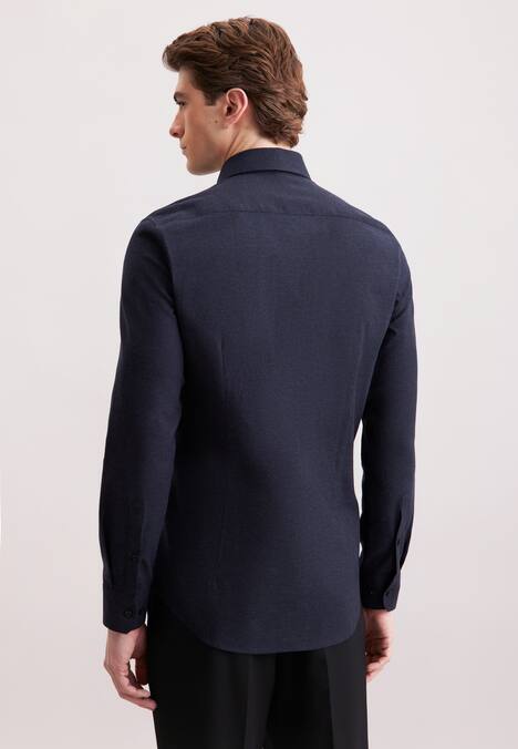 Herren Flanellhemd - Uni