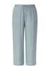 Wide Leg-Hose aus Leinenmix