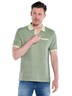 Polo-Shirt meliert