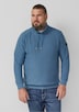 Leichter Pullover mit Snood-Kragen und Logo-Detail