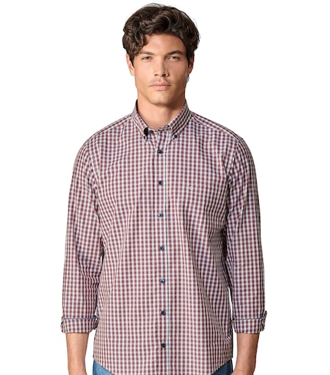 Freizeithemd kariert Casual Fit