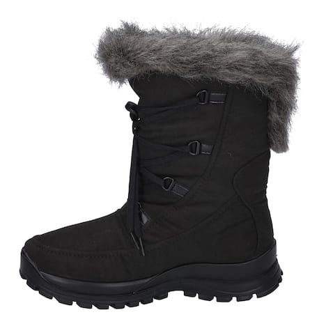 Damen Stiefel Grenoble 02, schwarz