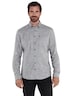 engbers Herren Langarm-Hemd uni , Silbergrau