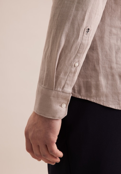 Herren Business Hemd - Uni