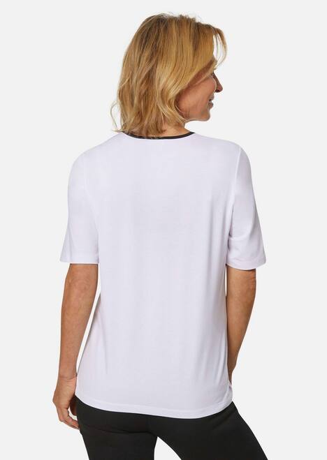 Modisches Blusenshirt mit Schmuckdetail