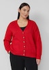 Cardigan aus Wollmix mit Metall-Knöpfen