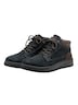 Herren Boots aus Nubuk-Leder , Marineblau
