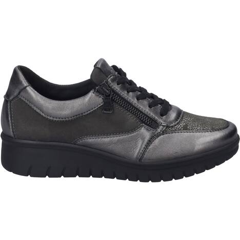 Damen Halbschuh Calais 01, anthrazit-kombi