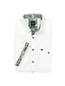 Herren Kurzarm-Hemd regular , Reinweiss