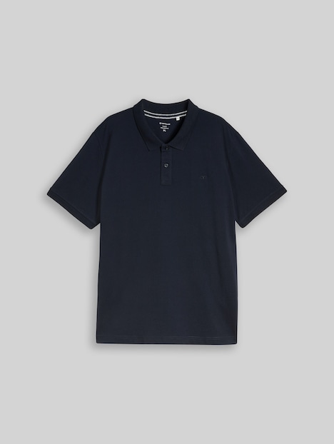 Piqué Poloshirt mit Logo-Stickerei