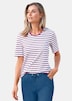 Jerseyshirt im Streifen-Look