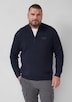 Pullover aus Strukturstrick mit Troyer-Kragen