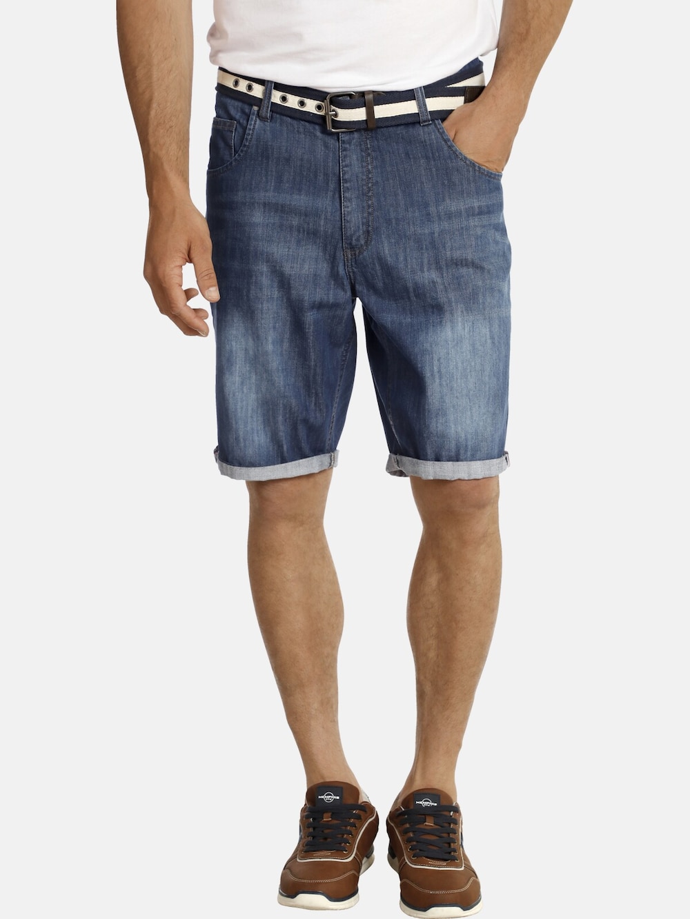 Jan Vanderstorm Jeansbermuda LENAS