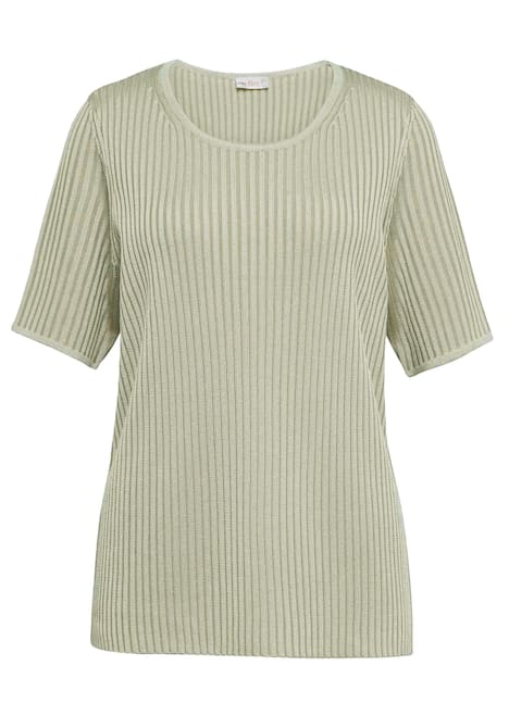 Pflegeleichter Pullover in hochwertiger Rippenstruktur