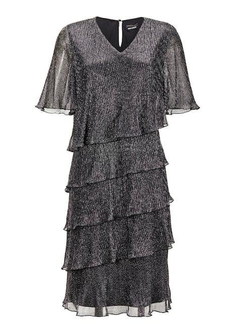 Elegantes Abendkleid mit Glanz-Effekt