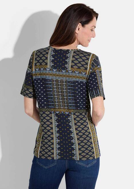 GOLDNER Shirt Jersey shirt met een stijlvolle print