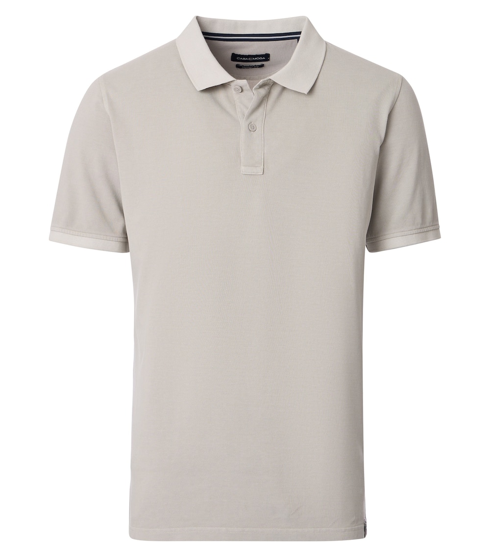 CASAMODA Polo-Shirt uni Basic