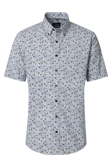 Freizeithemd Kurzarm Print Comfort Fit