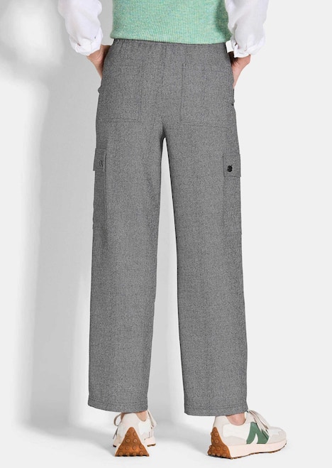 Modische Stretchhose mit Taschen