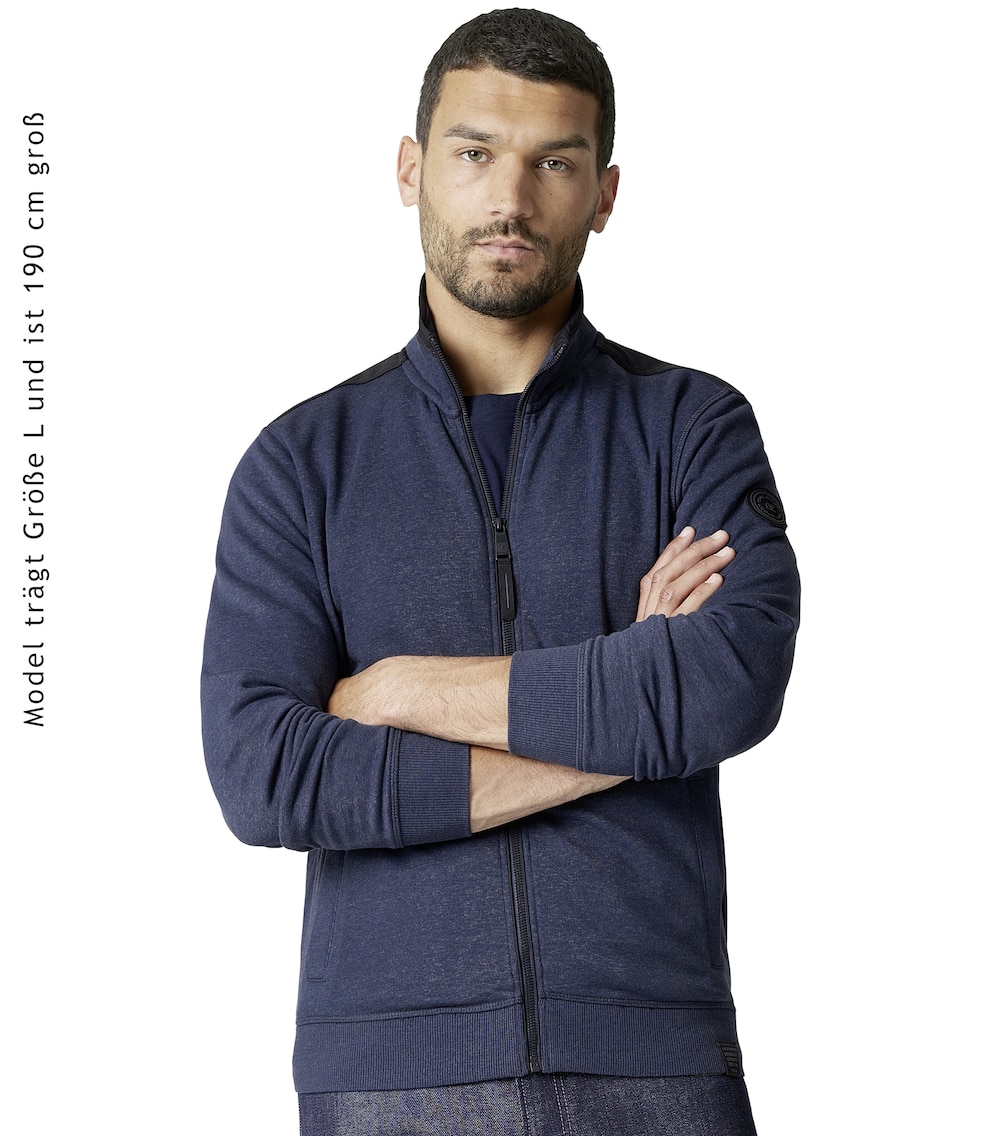 Sweatjacke uni