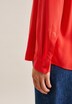 Damen Stehkragenbluse - Uni