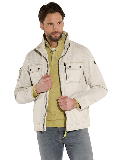 Herren Baumwoll-Jacke regular , Beige
