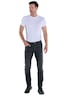 engbers Herren Jeans 5-Pocket Superstretch , Schwarz