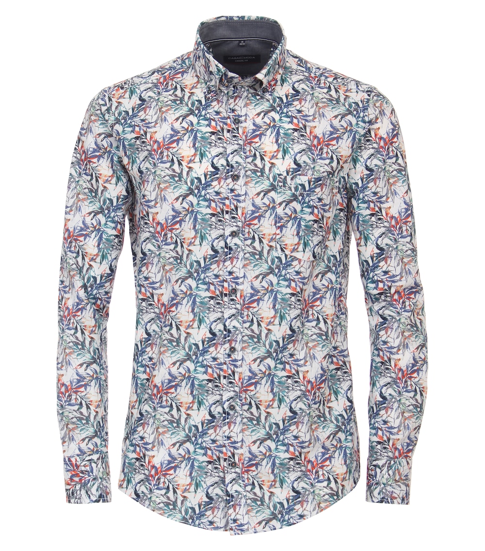 Freizeithemd Print Casual Fit