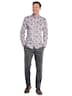 Herren Hemd langarm , Braun
