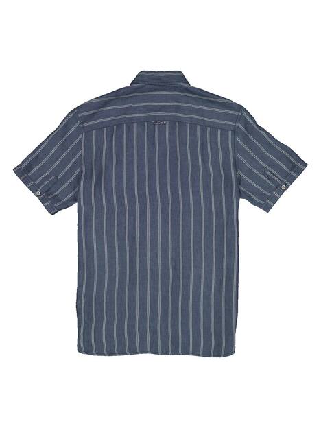 Kurzarm-Hemd aus Leinen