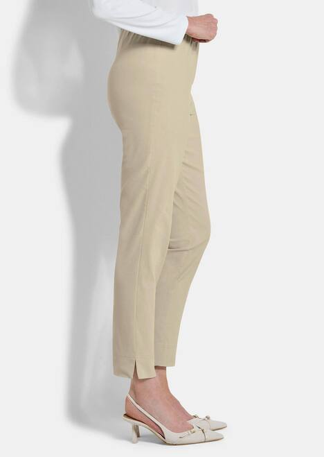 Elegante 7/8-Hose mit Schlupfbund