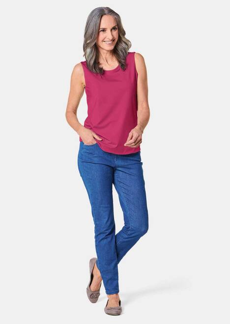 Gepflegtes Top in formstabiler Ware