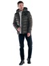 engbers Herren Lederjacke , Schwarzbraun