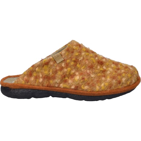 Damen Hausschuh Lille 09, orange-multi
