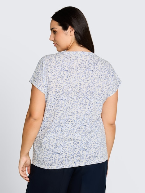 T-Shirt mit Knotendetail