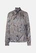 Damen Ausgestellte Bluse - Druck