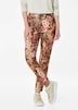 GOLDNER Corduroy broek LOUISA Fluwelen broek met all-over print