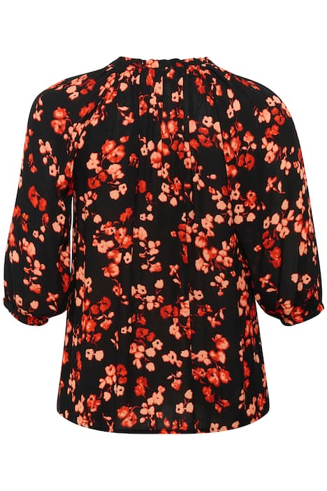 Langarm-Bluse Regular fit