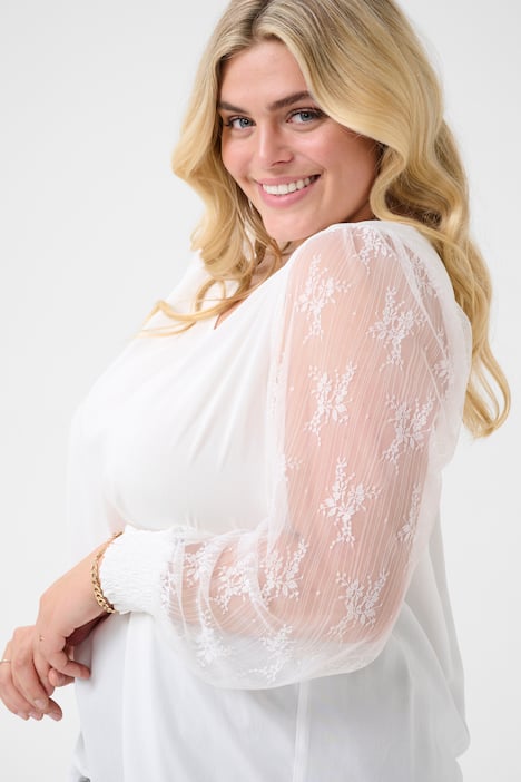 Langarm-Bluse A-shape