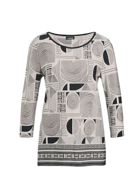 Elegantes Oberteil mit Allover-Muster