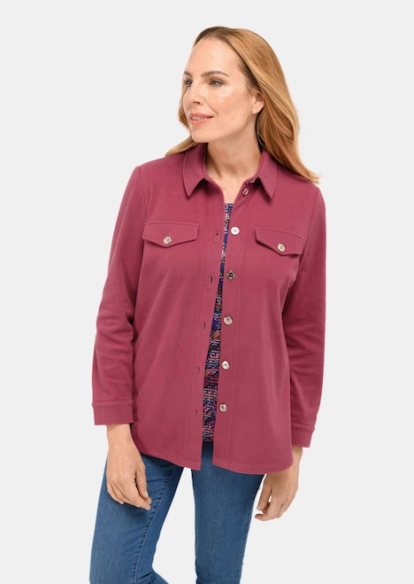 moderne Hemdjacke in trageangenehmer Qualität