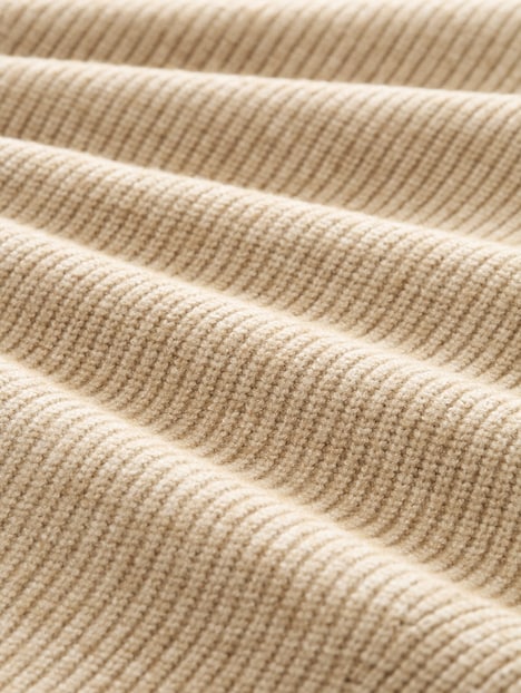 Oversize Strickpullover mit Rundhalsausschnitt