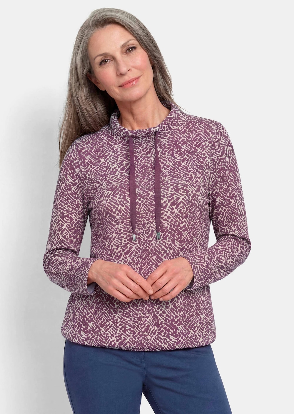 Sweater mit grafischem Druck