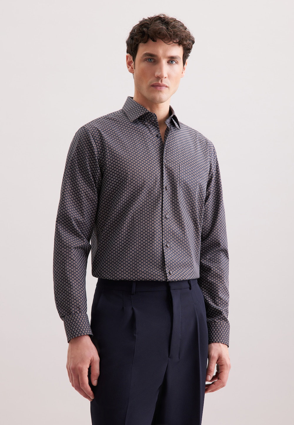 Herren Business Hemd - Druck