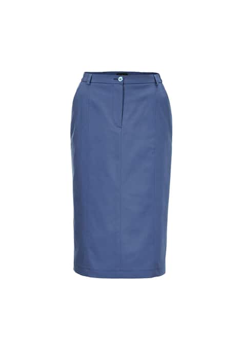 Sportlich eleganter Satinrock