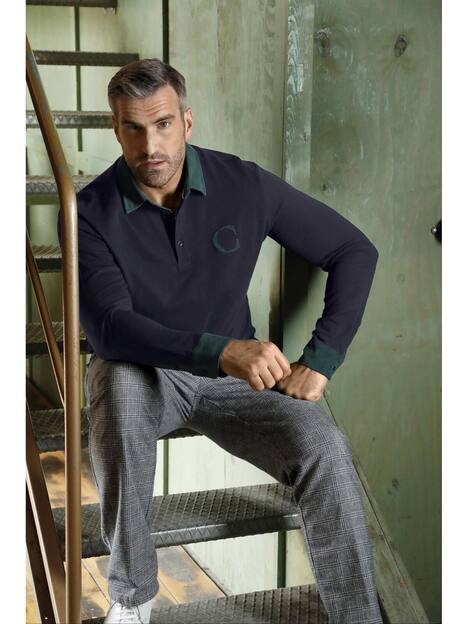 Poloshirt Met Lange Mouwen DUKE BLAKE