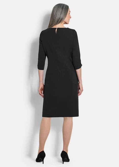 Jerseykleid mit Krepp-Qualität