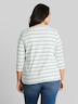 Langarmshirt mit Streifenmuster