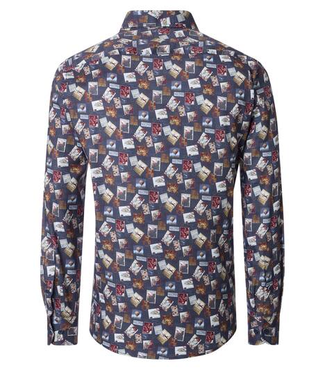 Freizeithemd Print Casual Fit