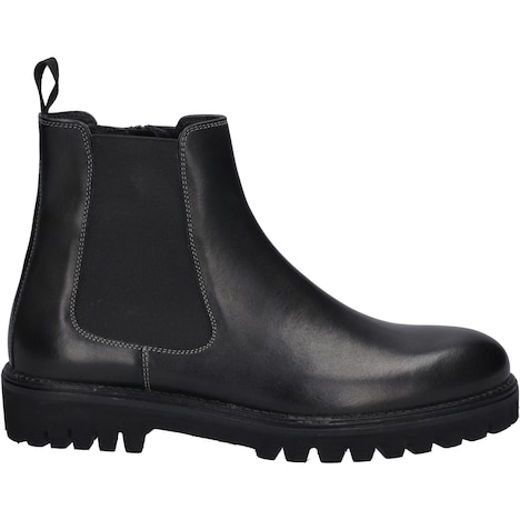 Herren Stiefelette Romed 02, schwarz
